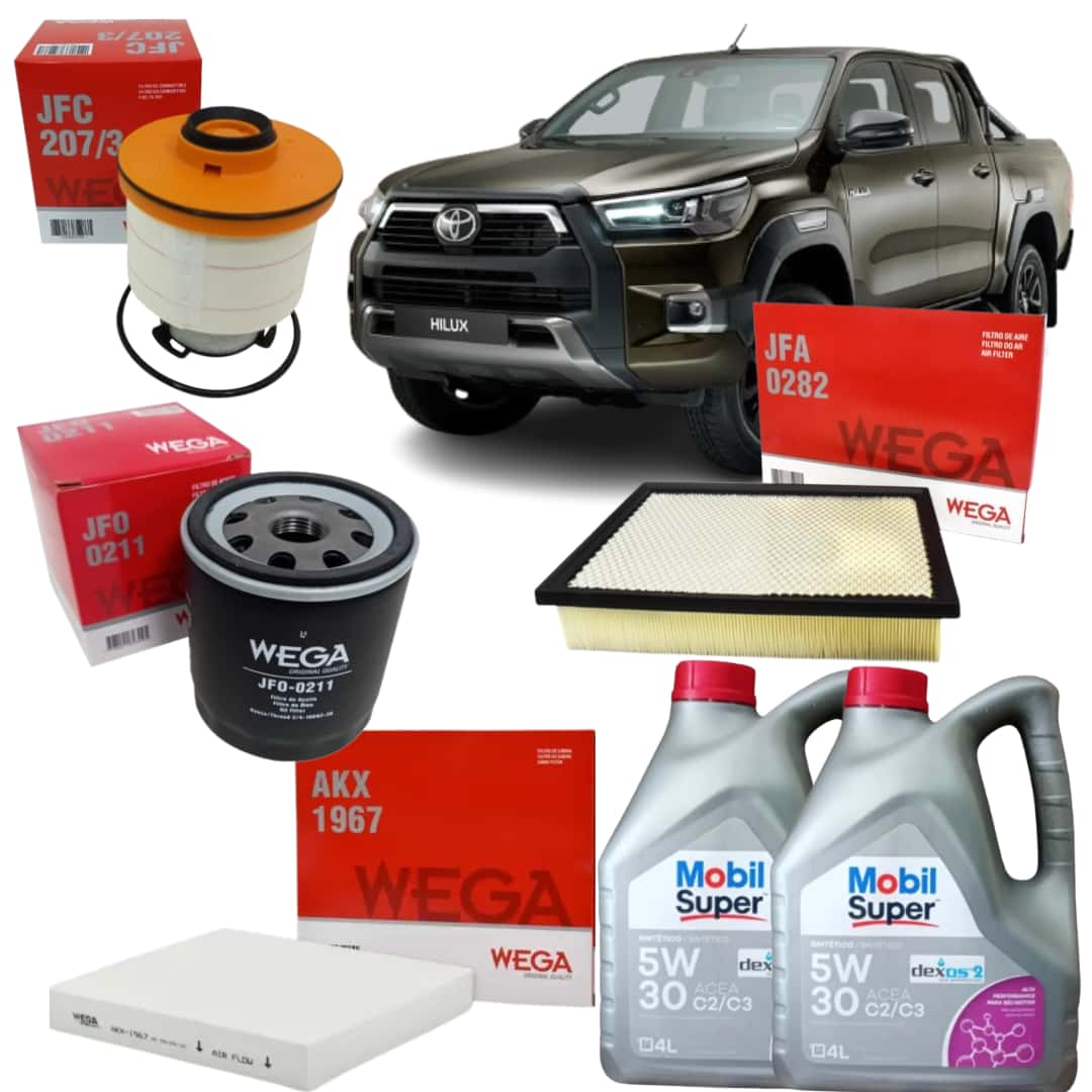 Toyota Hilux new 2015 2026 - Aceite 5w30 Mobil x 8ltrs